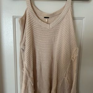 Cold Shoulder Free People Sweater